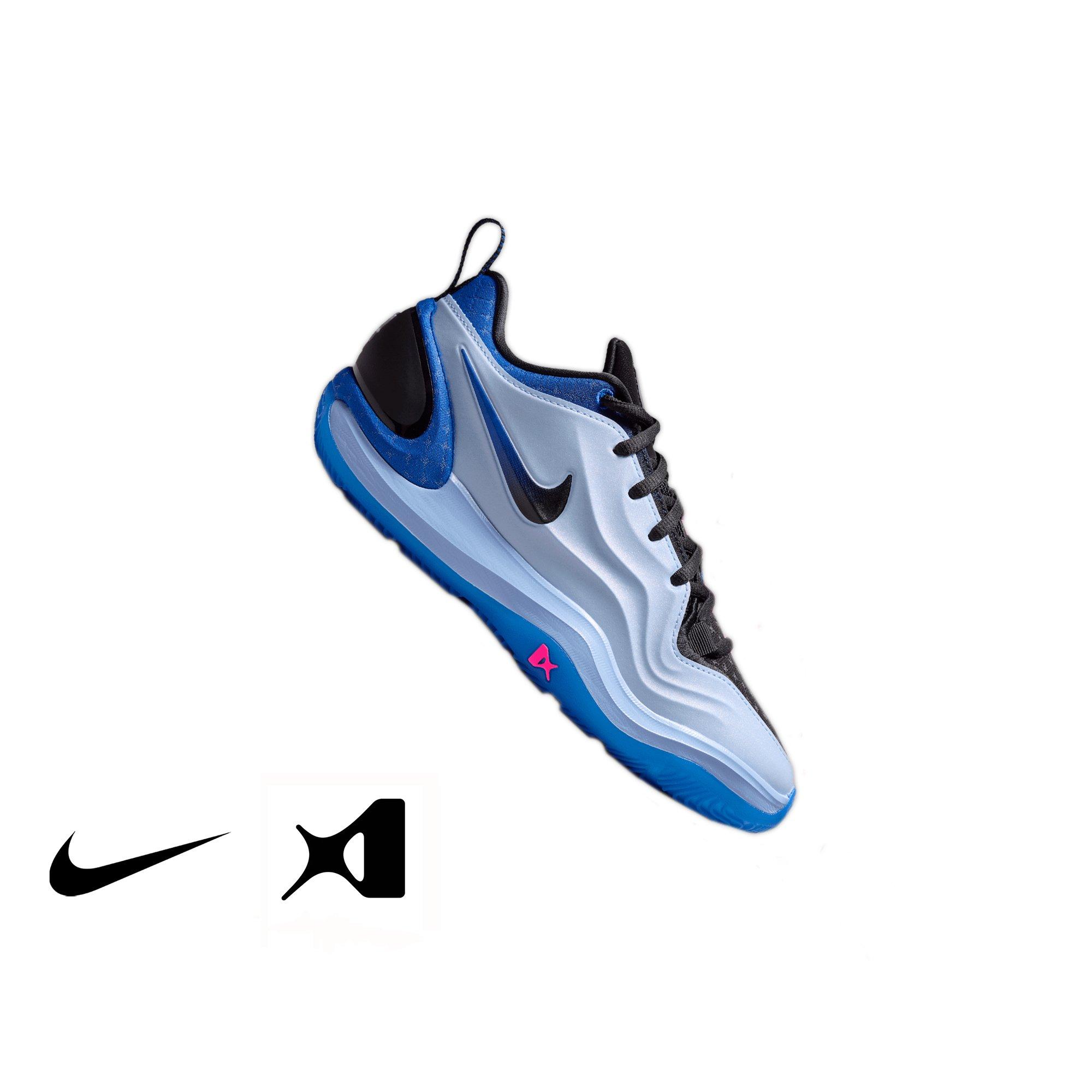 Nike A'Two "A'ja Effect" Big Kids' Basketball Shoe - NEO PINK/PINK BLAST/RACER BLUE/BLACK